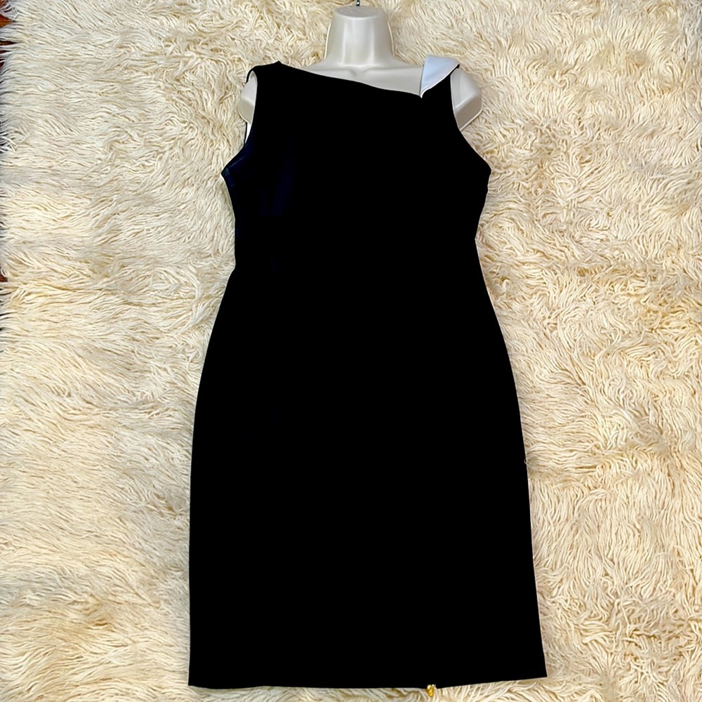Calvin Klein Black & White Cocktail Dress, size 12